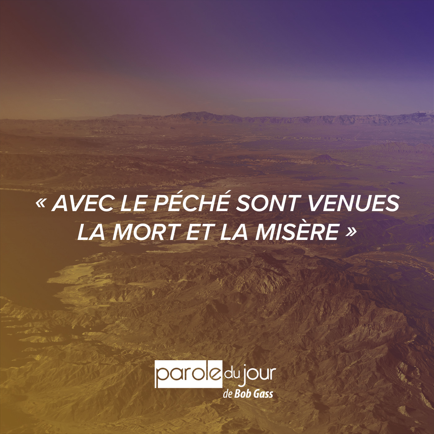 Les réponses aux grandes questions (1) Parole du Jour