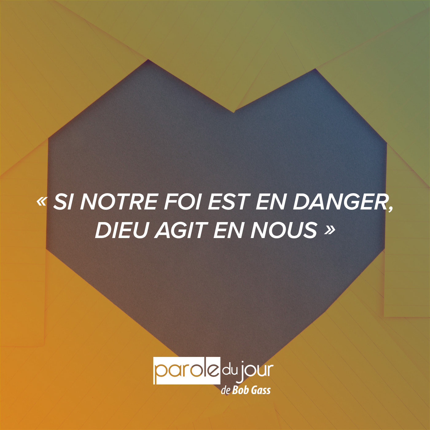 Surmonter les obstacles pour avancer - Parole du Jour