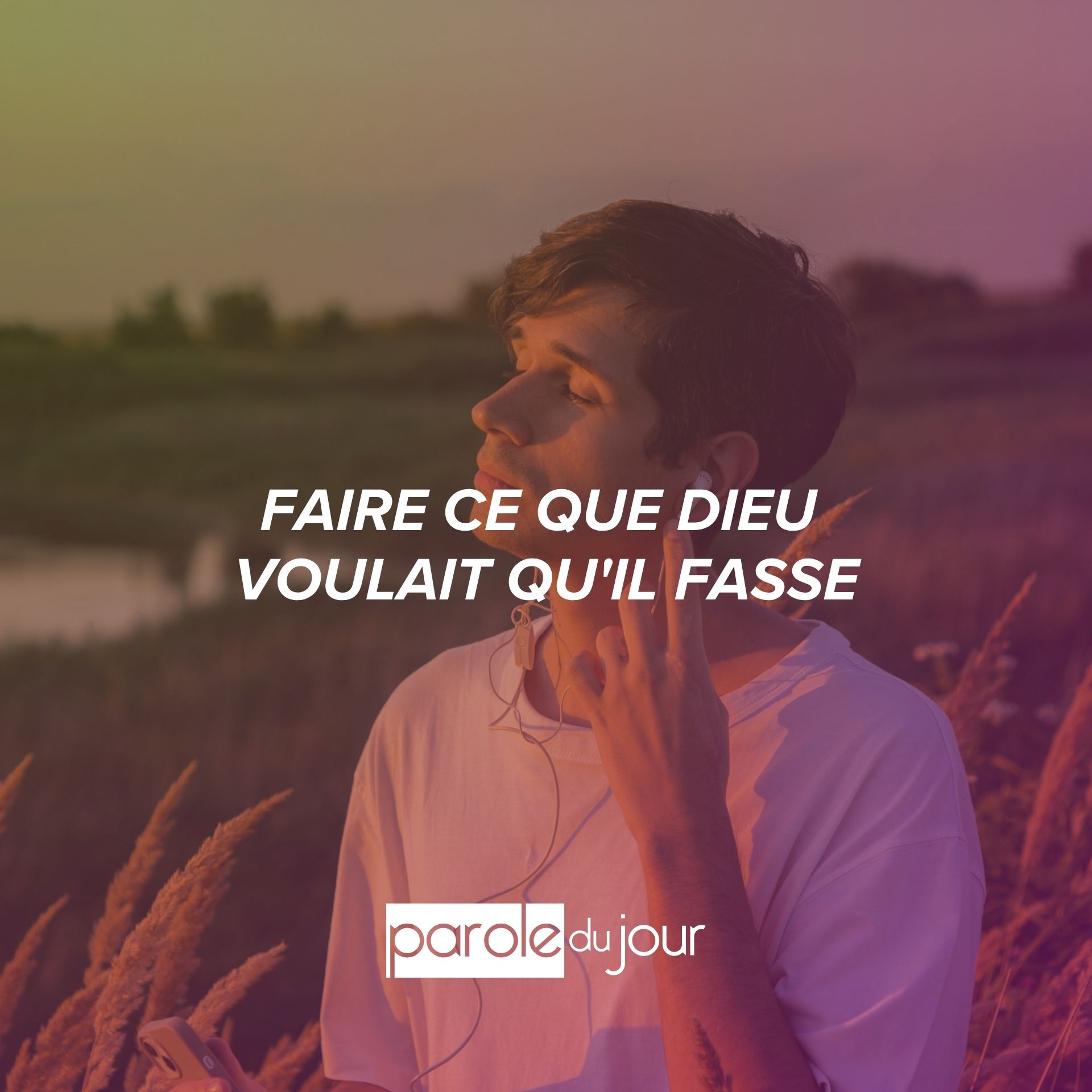 Dieu veut travailler à travers nous (2)