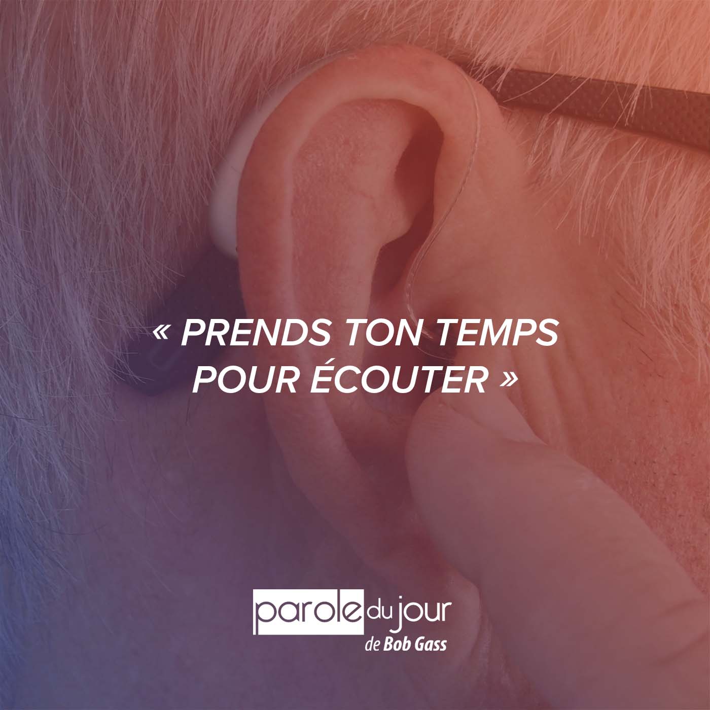 Lever le pied ! (1) Parole du Jour