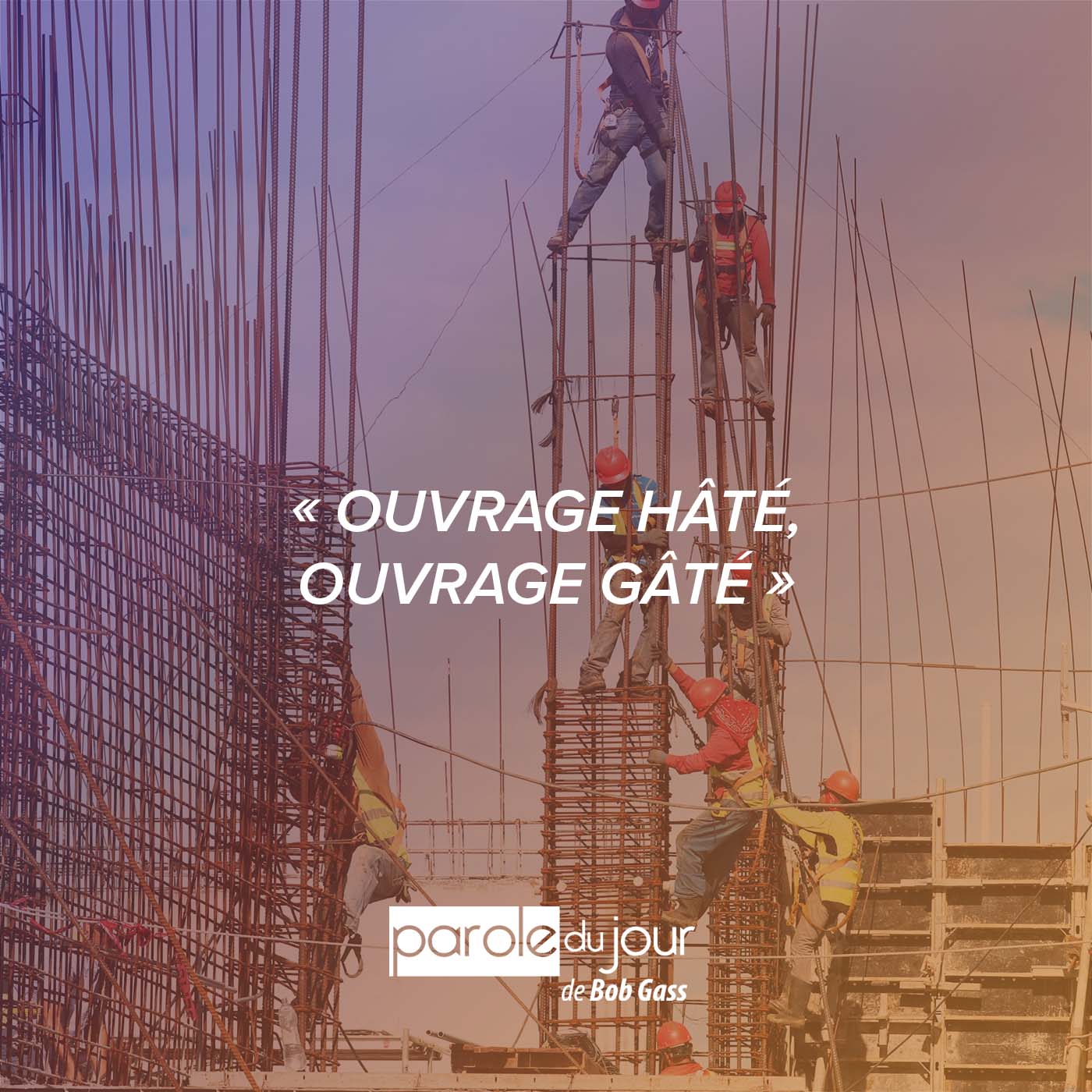 Lever le pied ! (2) Parole du Jour